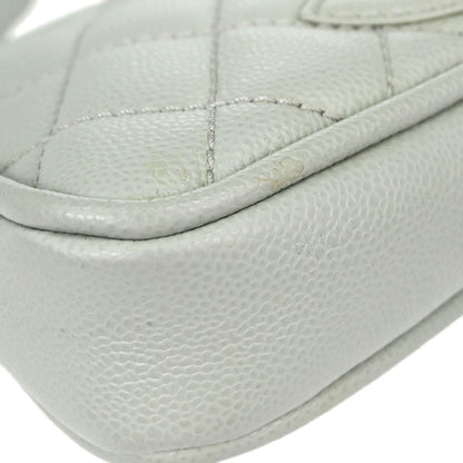 Chanel 2005-2006 Light Green Caviar Skin Handbag