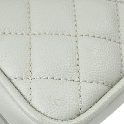 Chanel 2005-2006 Light Green Caviar Skin Handbag