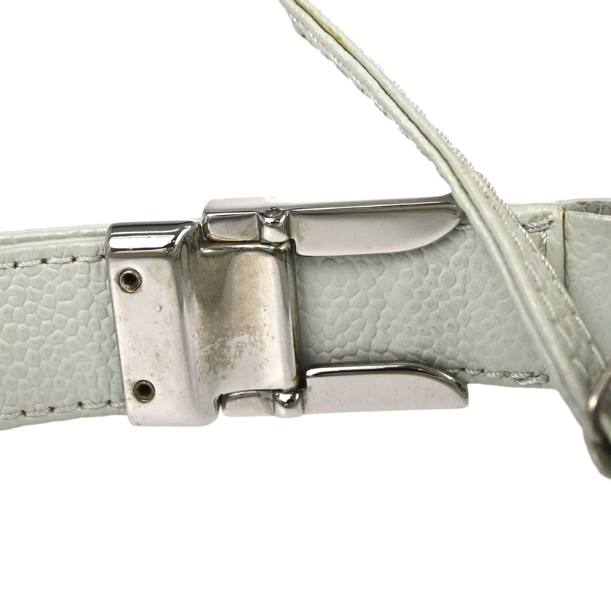 Chanel 2005-2006 Light Green Caviar Skin Handbag