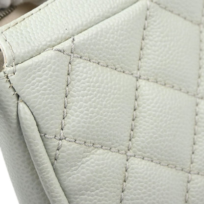 Chanel 2005-2006 Light Green Caviar Skin Handbag