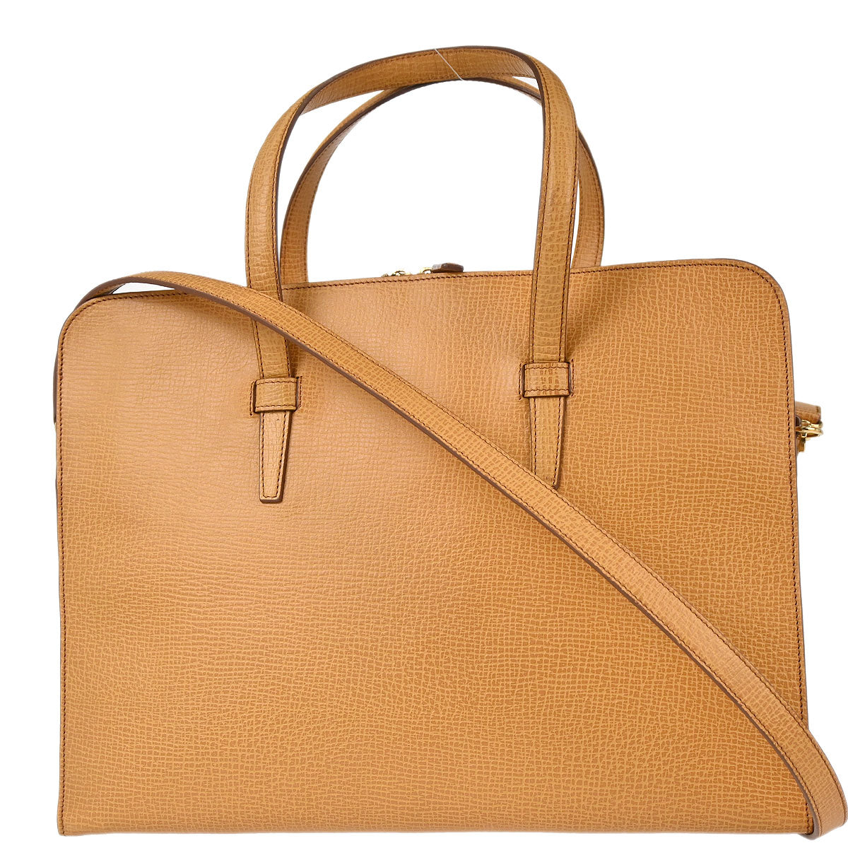Loewe Beige Leather 2way Shoulder Handbag