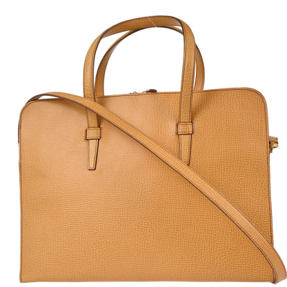 Loewe Beige Leather 2way Shoulder Handbag