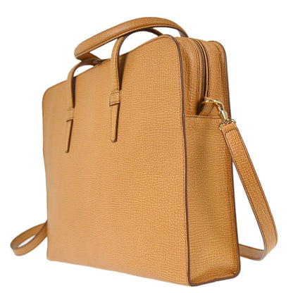 Loewe Beige Leather 2way Shoulder Handbag