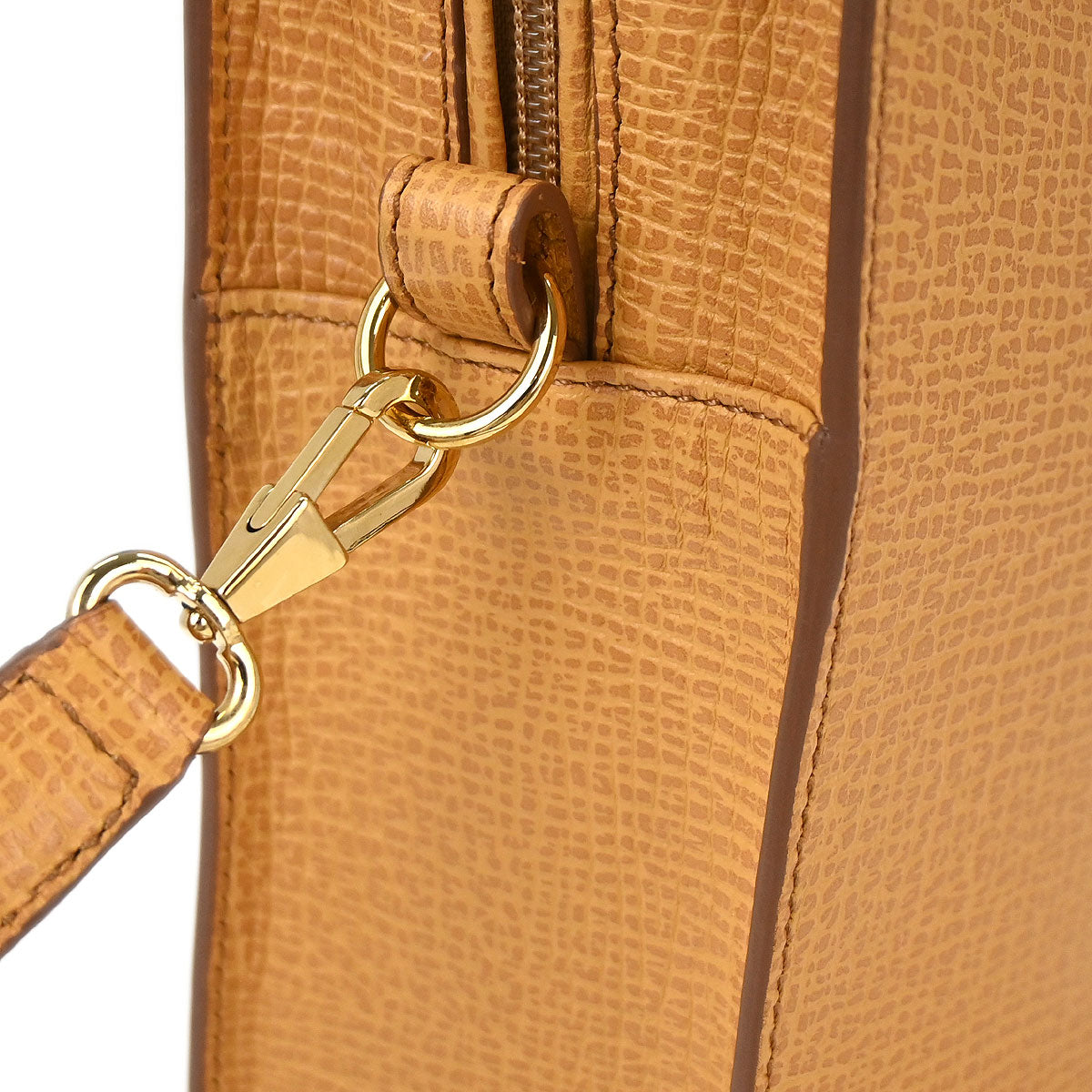 Loewe Beige Leather 2way Shoulder Handbag