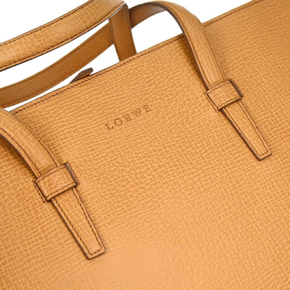 Loewe Beige Leather 2way Shoulder Handbag