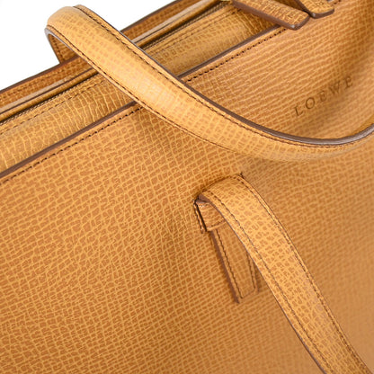 Loewe Beige Leather 2way Shoulder Handbag