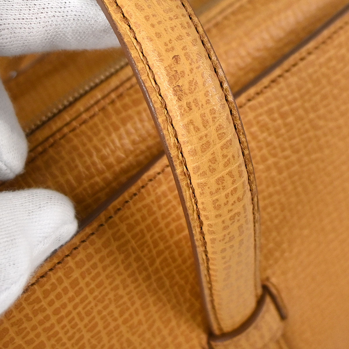 Loewe Beige Leather 2way Shoulder Handbag