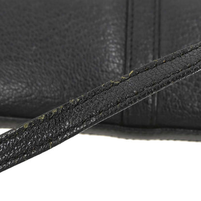 Celine Black Leather Shoulder Bag