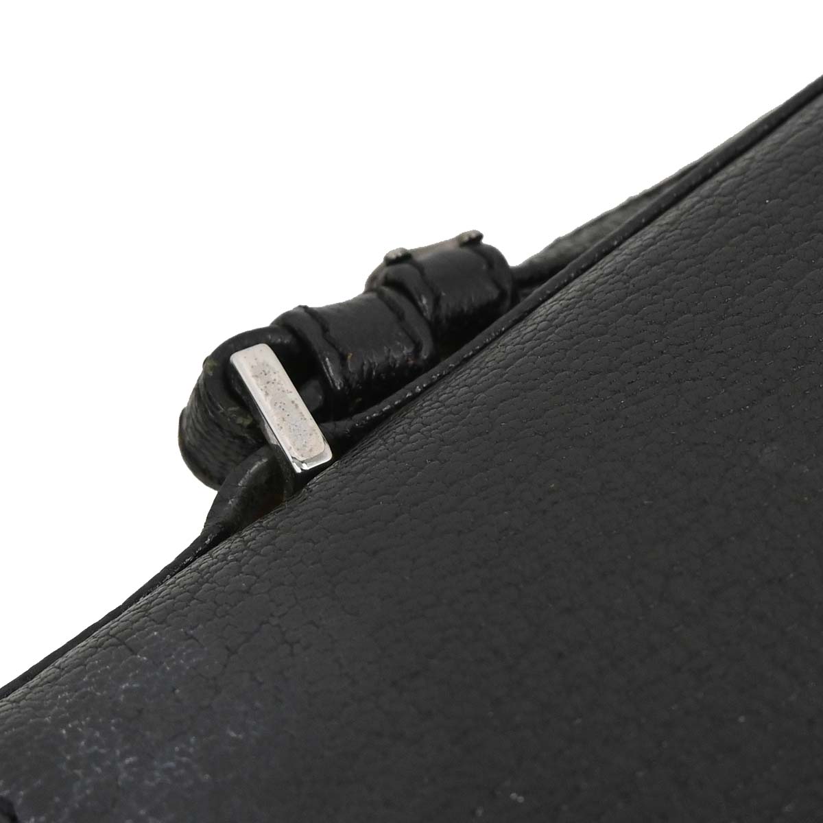 Celine Black Leather Shoulder Bag