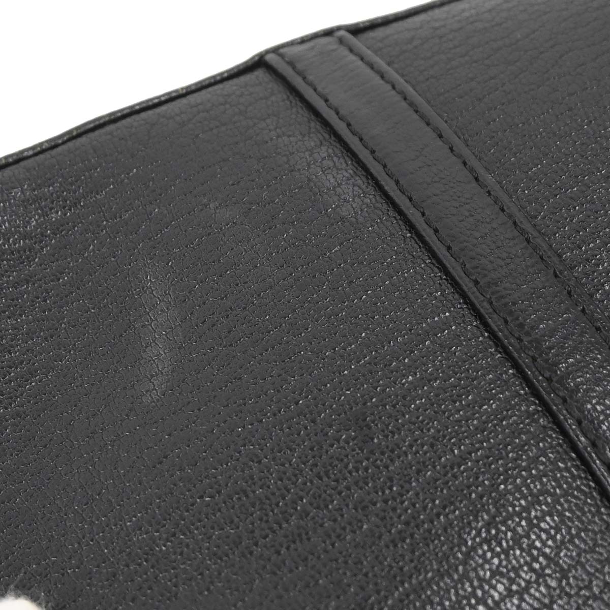 Celine Black Leather Shoulder Bag