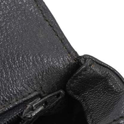 Celine Black Leather Shoulder Bag