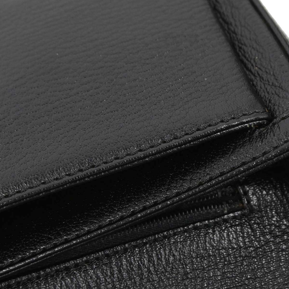 Celine Black Leather Shoulder Bag