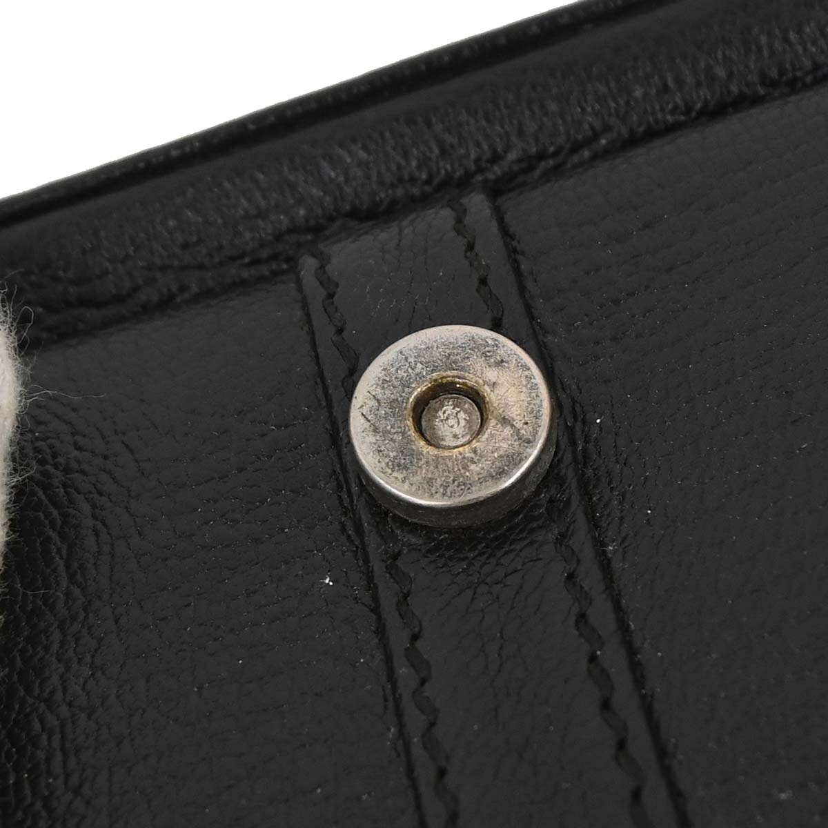 Celine Black Leather Shoulder Bag
