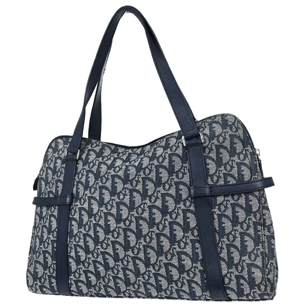 Christian Dior Navy Trotter Handbag