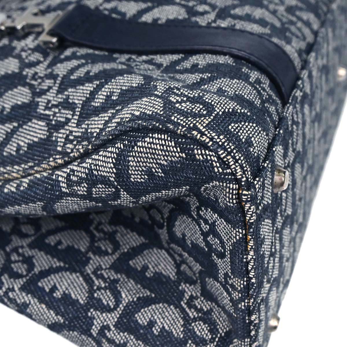 Christian Dior Navy Trotter Handbag