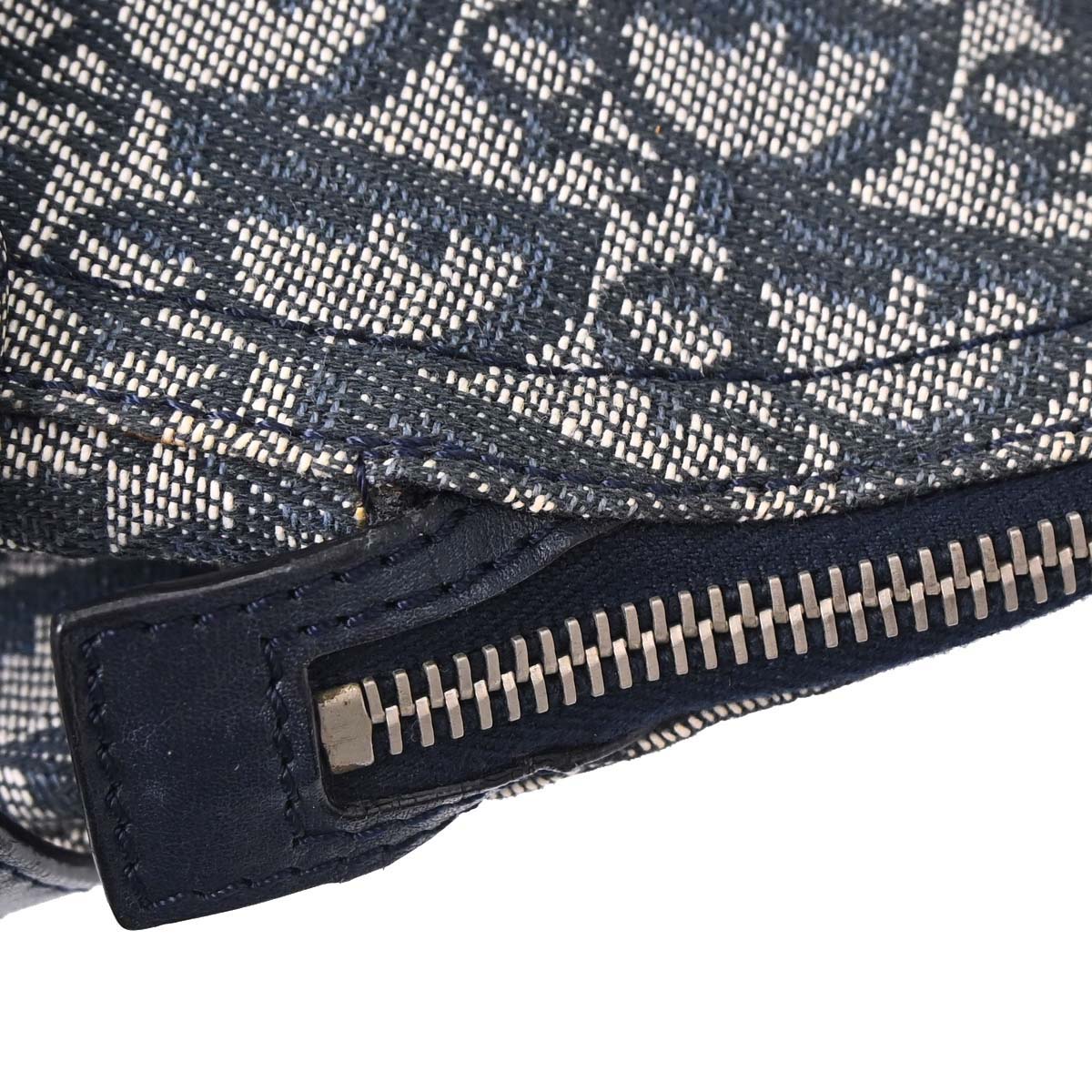 Christian Dior Navy Trotter Handbag