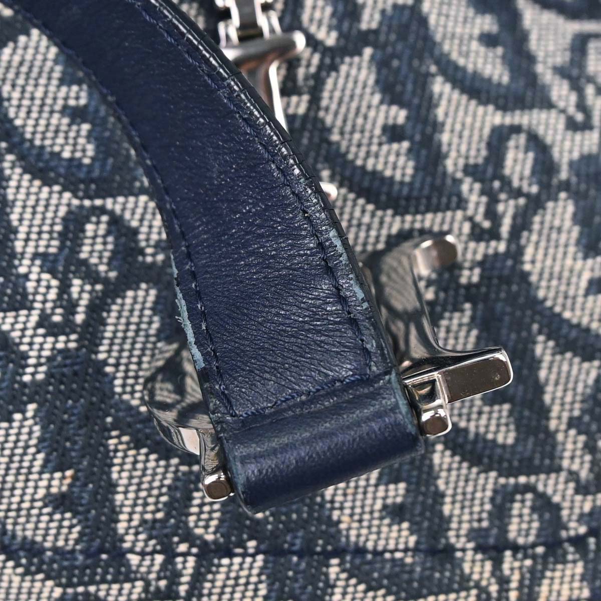 Christian Dior Navy Trotter Handbag