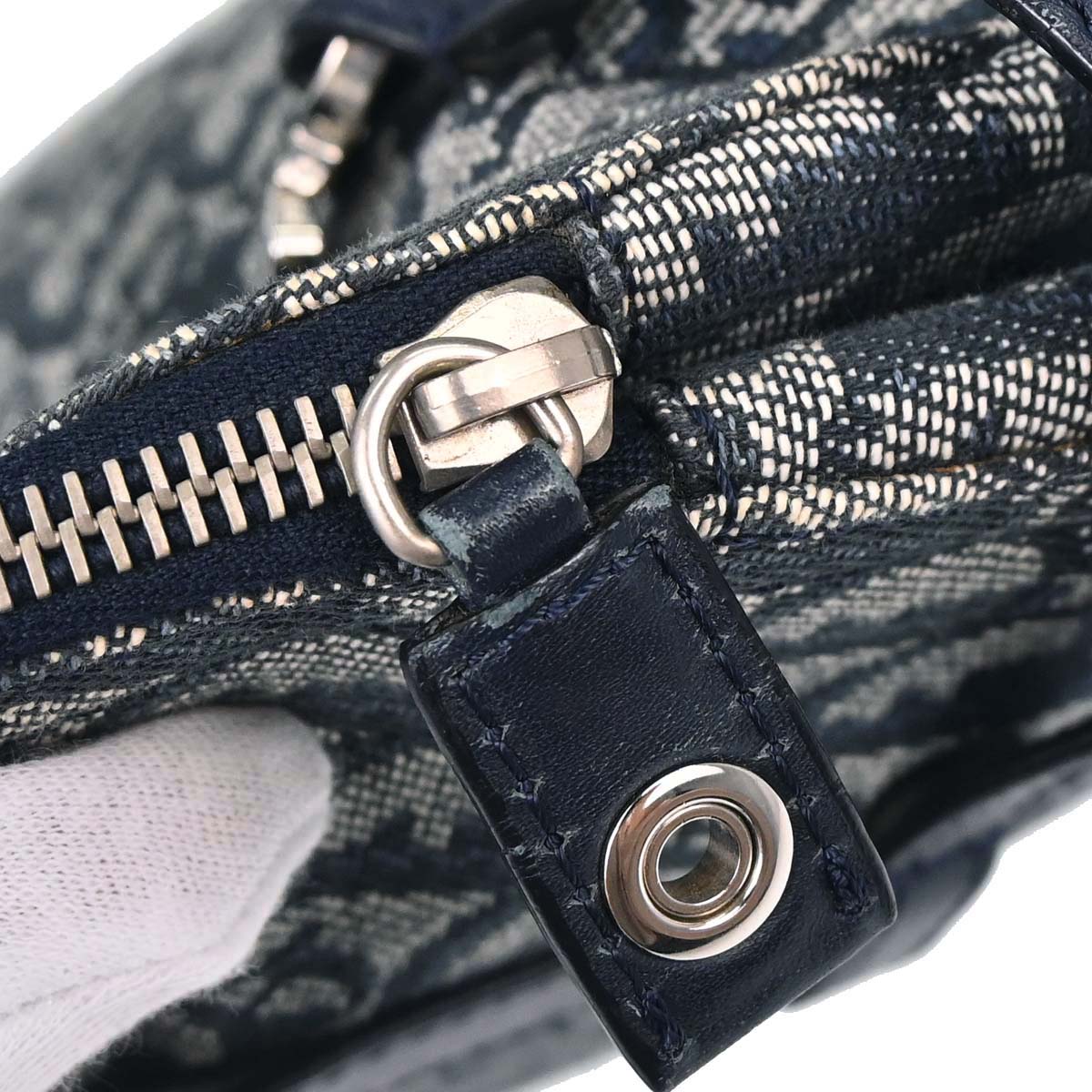 Christian Dior Navy Trotter Handbag