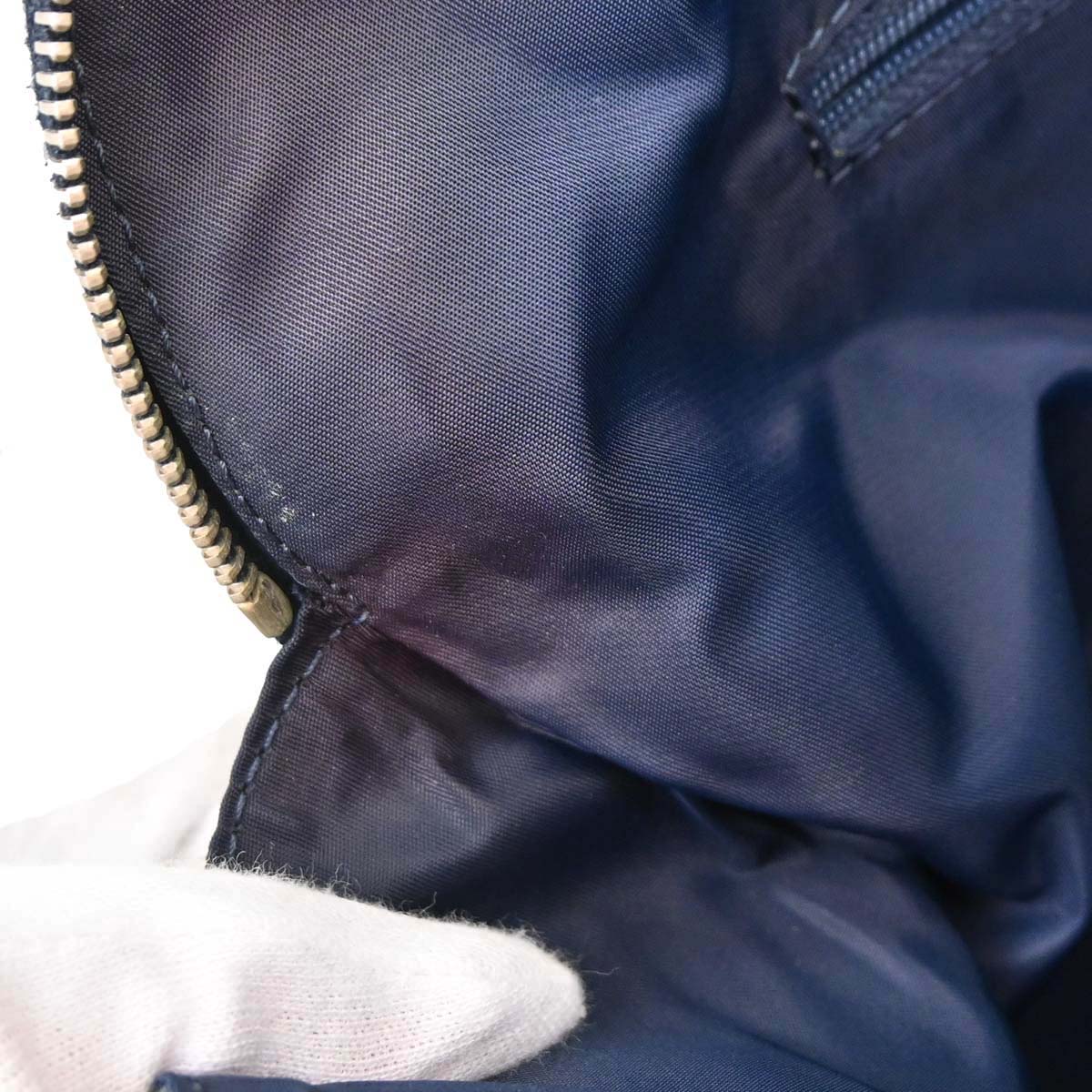 Christian Dior Navy Trotter Handbag