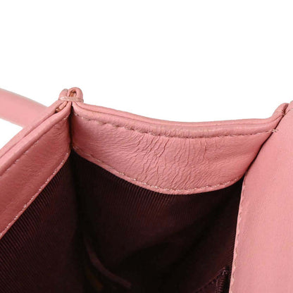 Chanel 2013-2014 Pink Lambskin Boy Brick Flap Bag Shoulder Bag