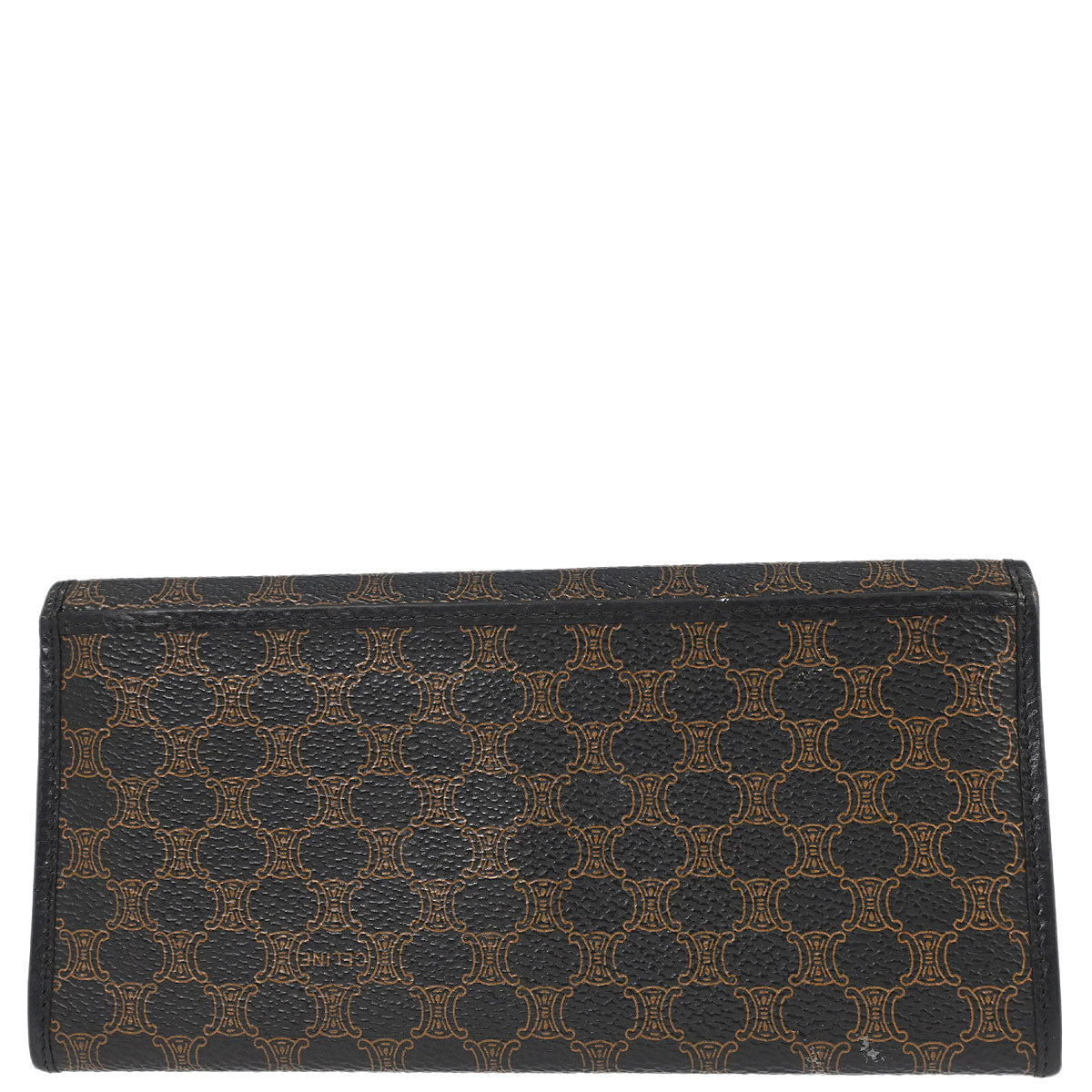 Celine Black PVC Macadam Wallet