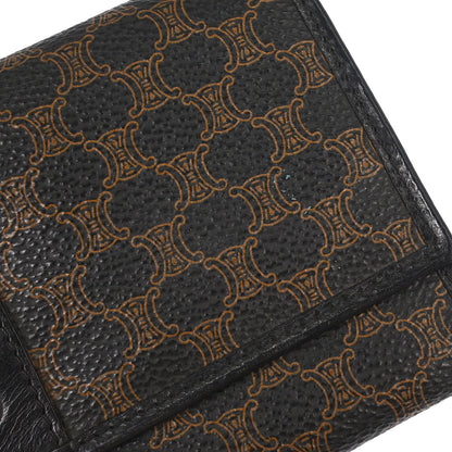 Celine Black PVC Macadam Wallet