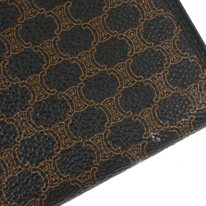 Celine Black PVC Macadam Wallet