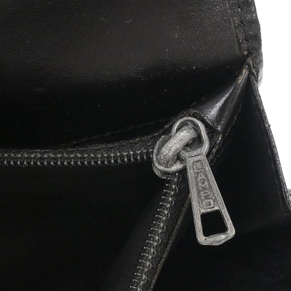 Celine Black PVC Macadam Wallet