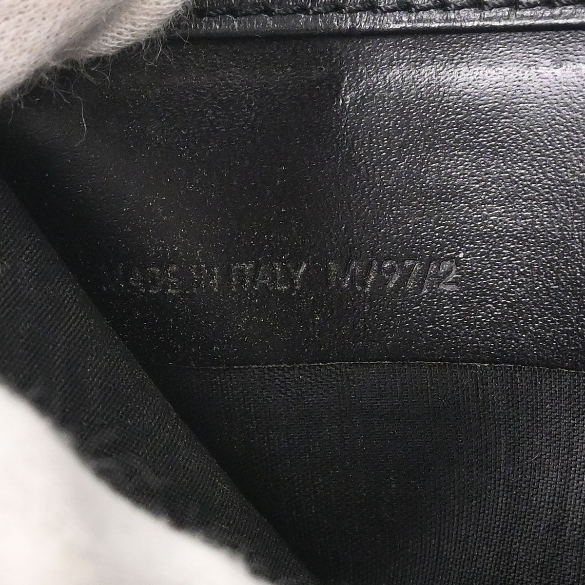 Celine Black PVC Macadam Wallet