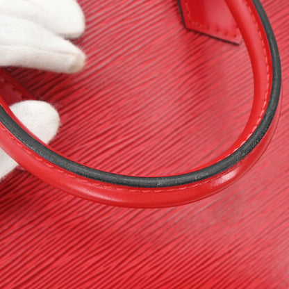 Louis Vuitton Red Epi Alma Handbag M52147