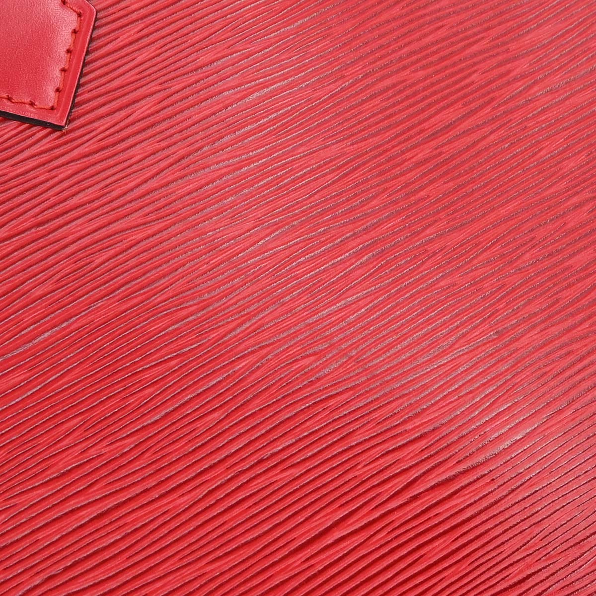 Louis Vuitton Red Epi Alma Handbag M52147