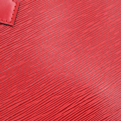 Louis Vuitton Red Epi Alma Handbag M52147