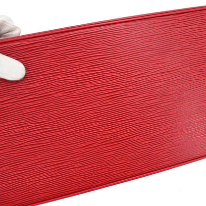 Louis Vuitton Red Epi Alma Handbag M52147