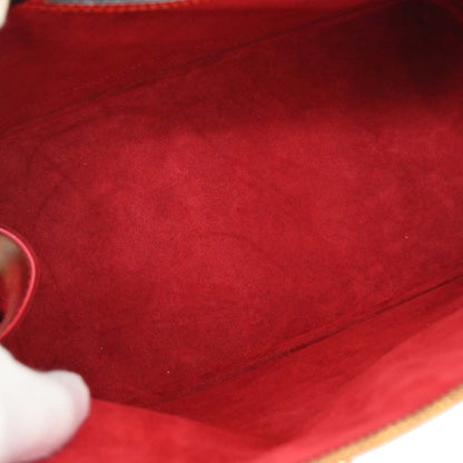 Louis Vuitton Red Epi Alma Handbag M52147