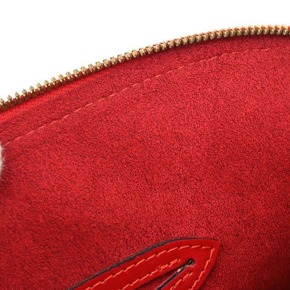 Louis Vuitton Red Epi Alma Handbag M52147