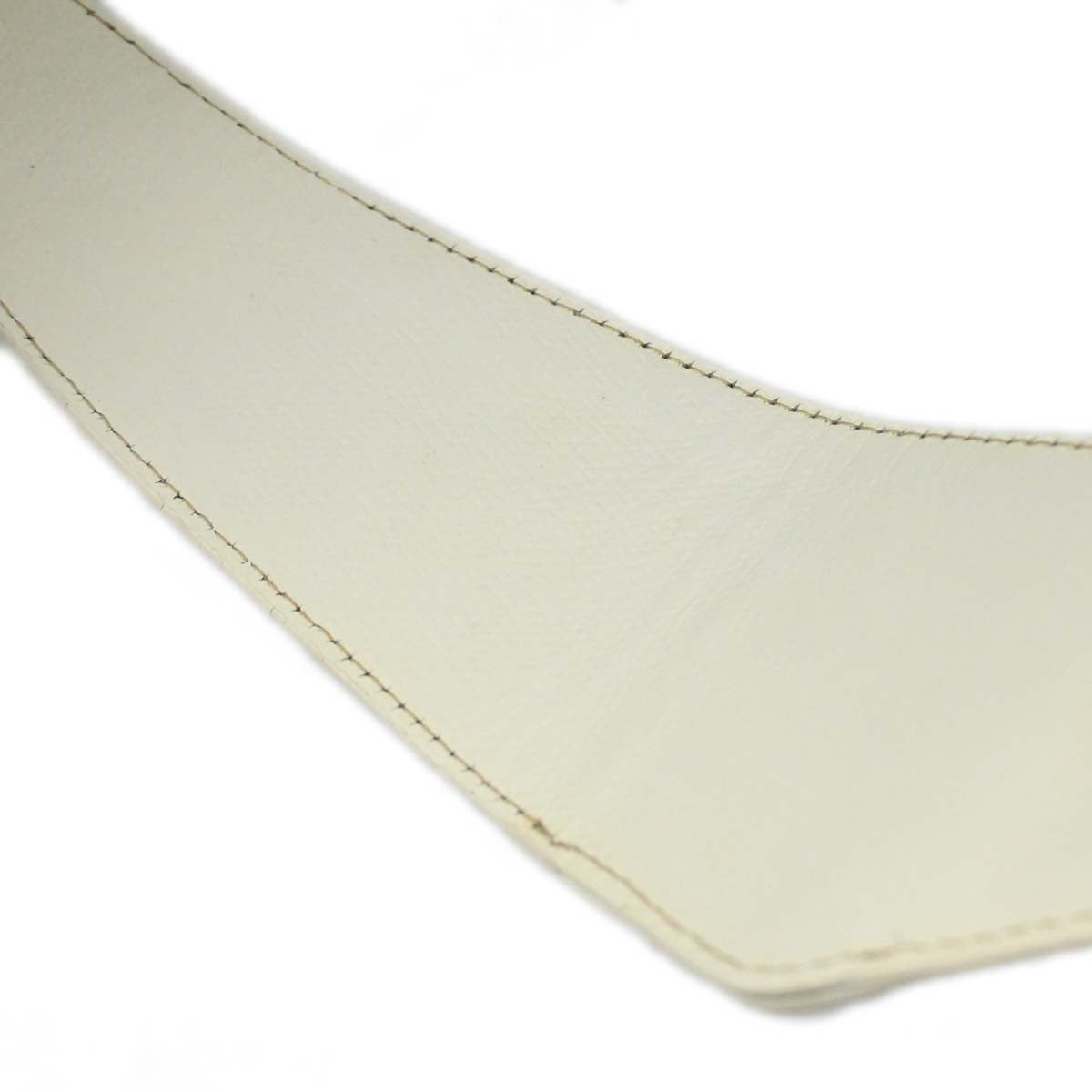 Loewe White Leather Traveler Mini Bowling Bag