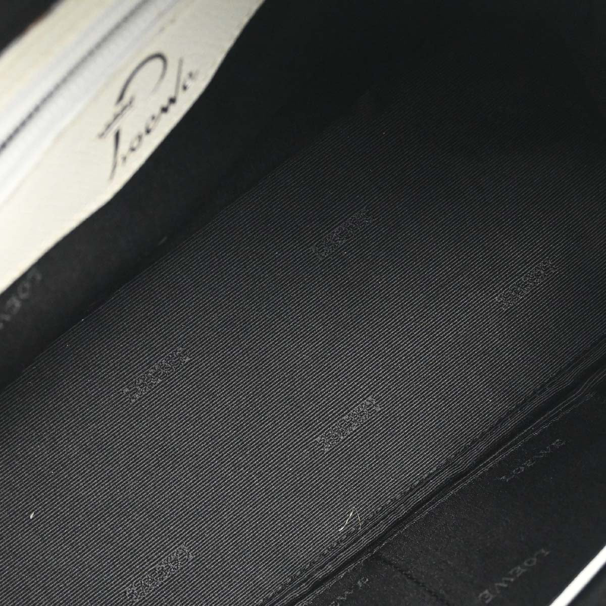 Loewe White Leather Traveler Mini Bowling Bag