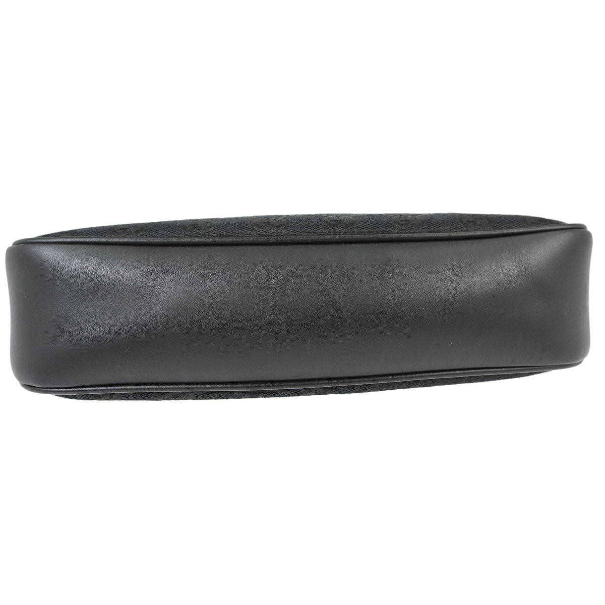Gucci Black Bamboo GG Handbag