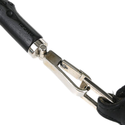 Gucci Black Bamboo GG Handbag