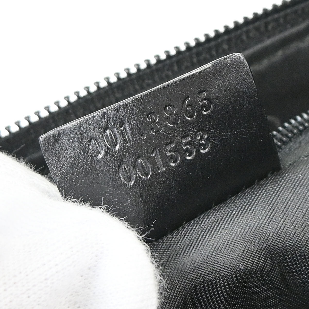Gucci Black Bamboo GG Handbag