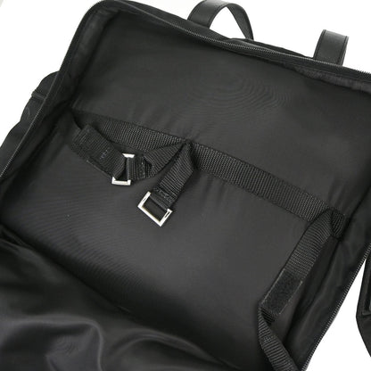 Prada Black Nylon 2way Shoulder Business Travel Handbag