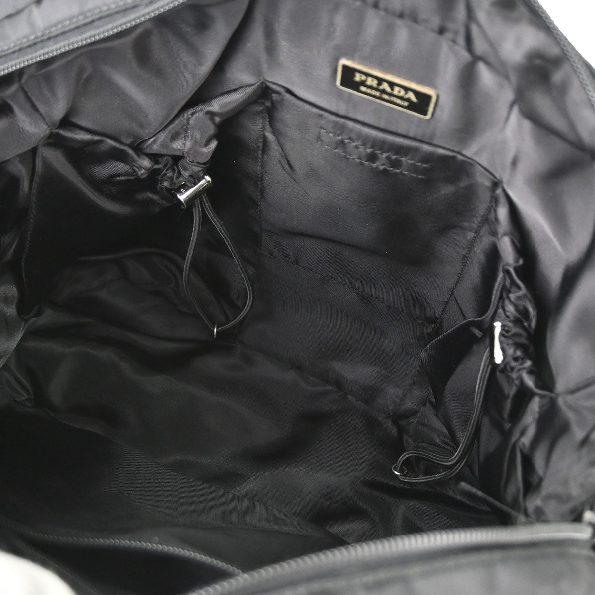 Prada Black Nylon 2way Shoulder Business Travel Handbag