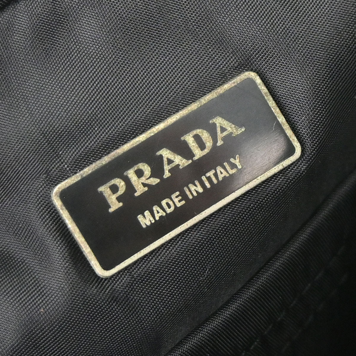 Prada Black Nylon 2way Shoulder Business Travel Handbag