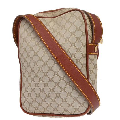 Celine * Beige Macadam Shoulder Bag