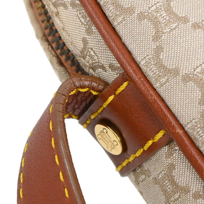Celine * Beige Macadam Shoulder Bag