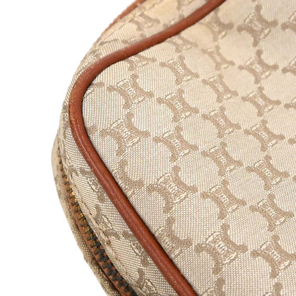 Celine * Beige Macadam Shoulder Bag