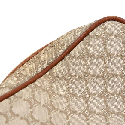 Celine * Beige Macadam Shoulder Bag