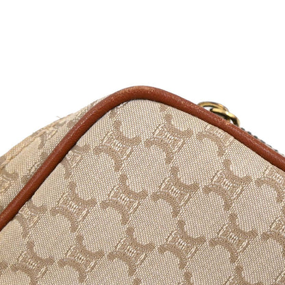 Celine * Beige Macadam Shoulder Bag