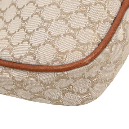Celine * Beige Macadam Shoulder Bag