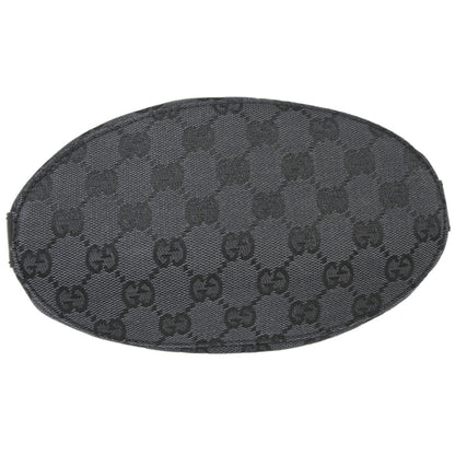Gucci Black Canvas GG Tote Handbag